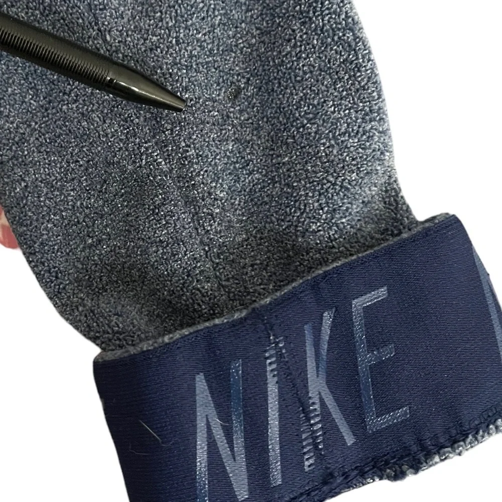 Nike Dri-Fit Microfiber Fleece Cowl Neck Blue Pullover Womens Extra Large‎ (XL)